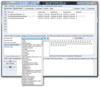 File Property Edit Pro screenshot 2