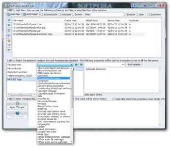 File Property Edit Pro screenshot 3