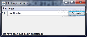 File Property Lister screenshot