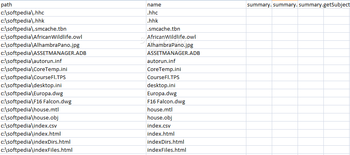 File Property Lister screenshot 2