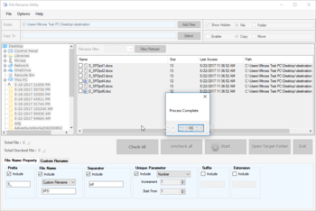File Rename Utility screenshot 4