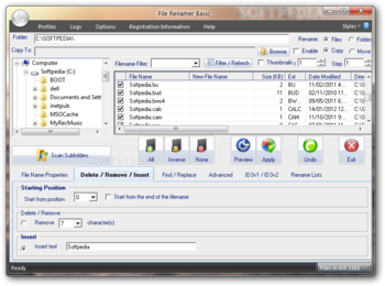 File Renamer Basic screenshot 2