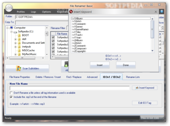 File Renamer Basic screenshot 5