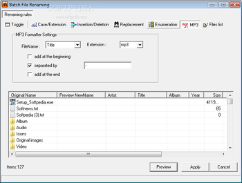 File Renamer Pro screenshot 2