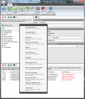 File Renamer Turbo screenshot 3