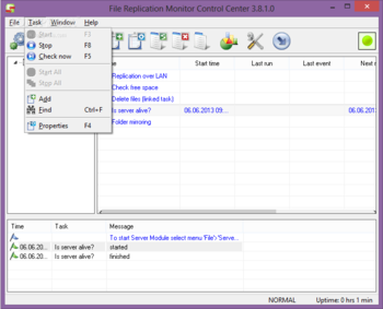 File Replication Monitor screenshot 2