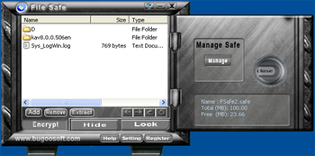 File Safe screenshot 2