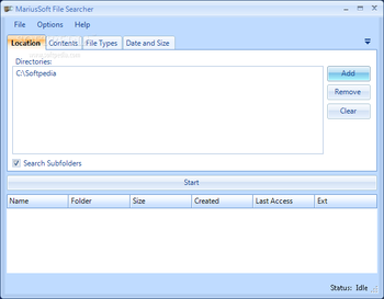 File Searcher screenshot