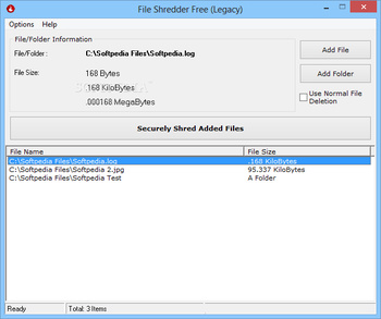 File Shredder screenshot