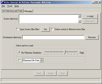 File Sorter & Filter Personal Edition screenshot