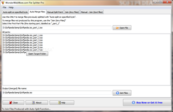 File Splitter PRO screenshot 2