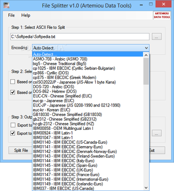 File Splitter screenshot 2