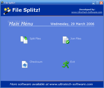 File Splitz screenshot