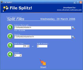 File Splitz! screenshot 2