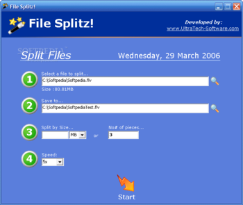 File Splitz screenshot 2