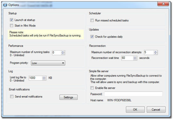 File Sync Backup screenshot