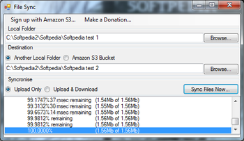 File Sync screenshot
