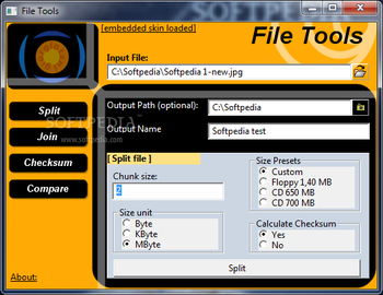 File Tools screenshot