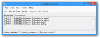 File Watcher Simple screenshot 2