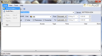 FileAudit screenshot