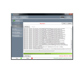 FileBackupCS screenshot