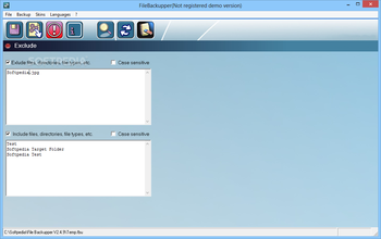 FileBackupper Portable screenshot 7