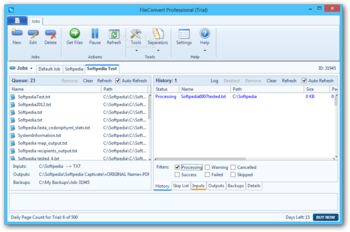 FileConvert Professional screenshot