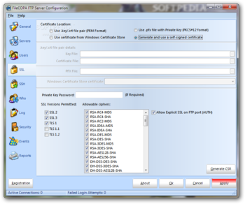 FileCOPA FTP Server screenshot 3
