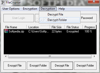 FileCryptor screenshot 4