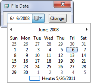 FileDate screenshot