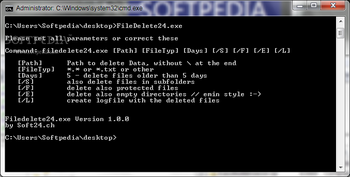 FileDelete24 screenshot