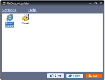 FileDoggy Updater screenshot