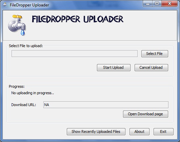 FileDropper Uploader screenshot 3