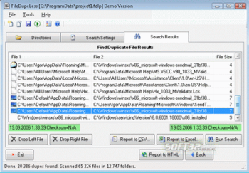 FileDupeLess screenshot 2