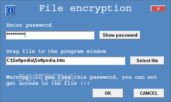 FileEncrypt screenshot