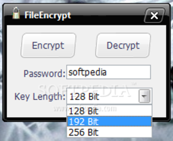 FileEncrypt screenshot