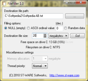 FileFiller screenshot