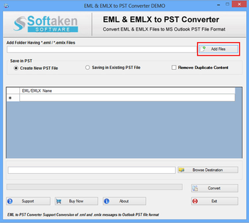 FileFix eM Client to Outlook Converter screenshot