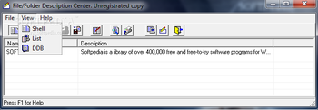 File/Folder Description Center screenshot 4