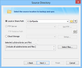 FileGee Backup & Sync Personal Edition screenshot 3