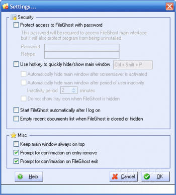 FileGhost screenshot 2