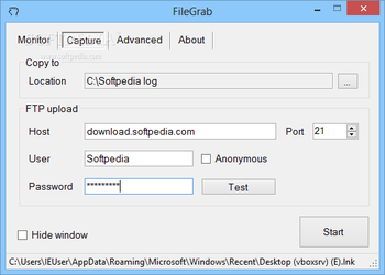 FileGrab screenshot 2