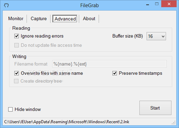FileGrab screenshot 3