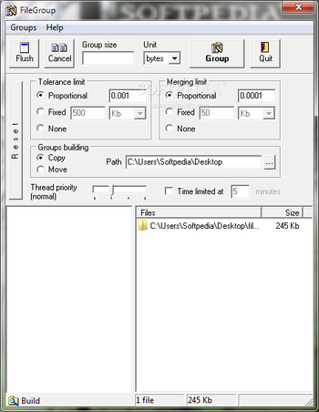 FileGroup screenshot