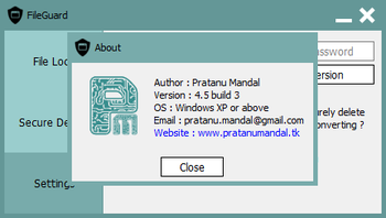 FileGuard screenshot 2