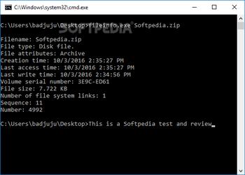 FileInfo screenshot