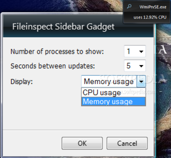 Fileinspect Sidebar Gadget screenshot 2