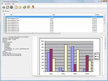 FileInternals Excel Recovery screenshot