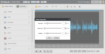 FileLab Audio Editor screenshot 2