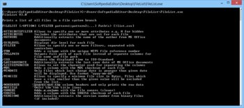 FileList screenshot